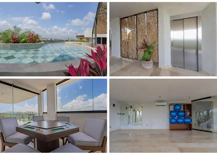 Tropical Penthouse 2br And Jacuzzi Tulum
