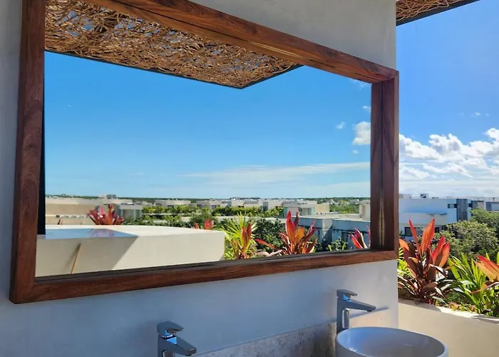Tropical Penthouse 2br And Jacuzzi Tulum