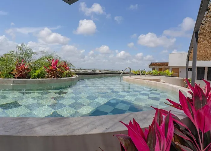 Tropical Penthouse 2br And Jacuzzi Apartamento Tulum